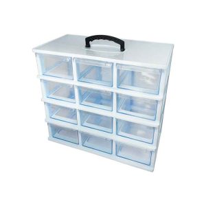 toolbox-12-drawers-ghanad-plast-c04-0-جعبه ابزار 12 کشو قناد پلاست مدل C04
