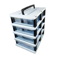 toolbox-4-drawers-ghanad-plast-G04-0-جعبه ابزار 4 کشو قناد پلاست مدل G04