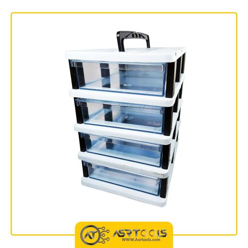 toolbox-4-drawers-ghanad-plast-G04-0-جعبه ابزار 4 کشو قناد پلاست مدل G04
