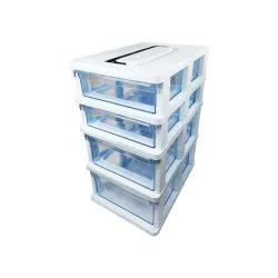 toolbox-4-drawers-ghanad-plast-GH22-0-جعبه ابزار 4 کشو قناد پلاست مدل GH22