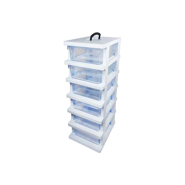 toolbox-6-drawers-ghanad-plast-e06-0-جعبه ابزار 6 کشو قناد پلاست مدل E06