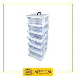 toolbox-6-drawers-ghanad-plast-e06-0-جعبه ابزار 6 کشو قناد پلاست مدل E06