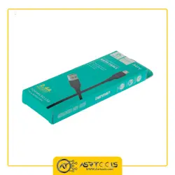 کابل تبدیل USB به microUSB دن‌من مدل DENMEN D01V طول ۱ متر asrtools