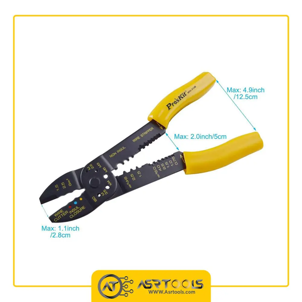 ابزار چند کاره پرس سرسیم پروسکیت مدل Proskit 8PK-313B asrtools