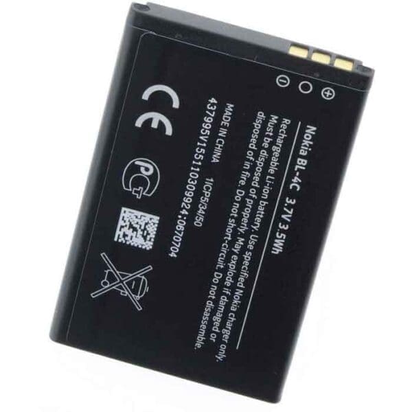 باتری موبایل مدل BL-4C ظرفیت 890 میلی آمپر ساعت مناسب برای گوشی موبایل نوکیا 4c asrtools