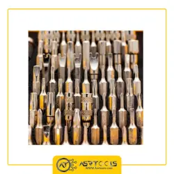 مجموعه 60 عددی سری پیچ گوشتی یاکسون مدل YAXUN YX-6021A عصرتولز