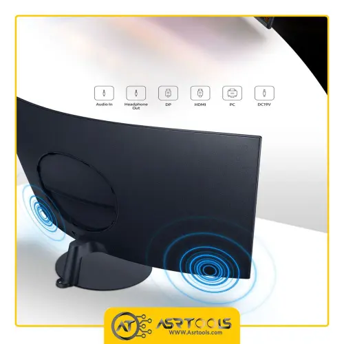 مانیتور خمیده سامسونگ مدل LC27T550FD-M سایز 27 اینچ ASRTOOLS