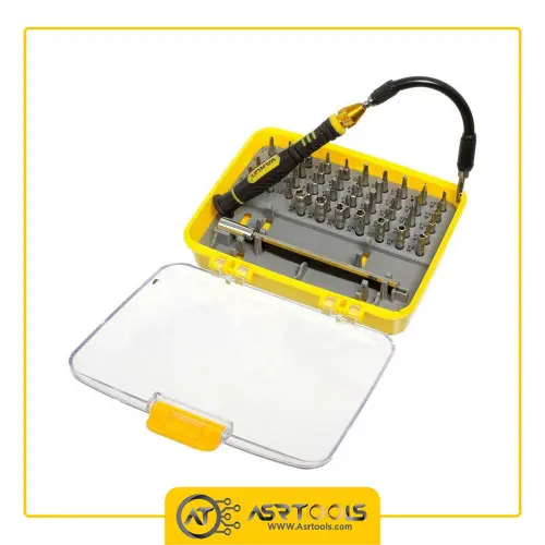 مجموعه 53 عددی سری پیچ گوشتی یاکسون مدل YAXUN YX-6026 عصرتولز