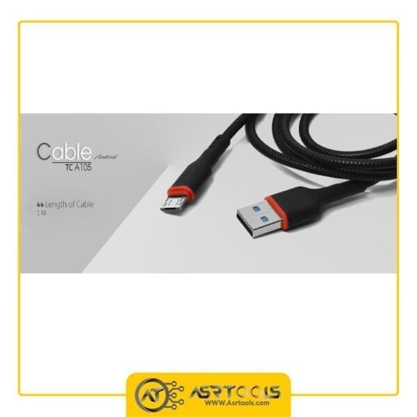 کابل تبدیل USB به USB-C تسکو مدل TSCO TCC105 طول 1 متر ASRTOOLS