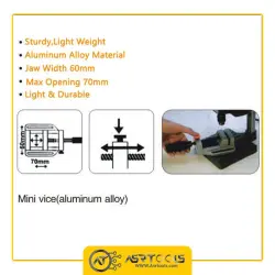 Free shipping r'deer rh-006 mini bench drill press clamp work table tools-0-گیره کنار میزی آردیر مدل RDEER RH-006
