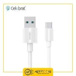 کابل تبدیل USB به USB-C سلبریت مدل celebrat CB-09T طول 1 متر ASRTOOLS