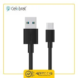 کابل تبدیل USB به USB-C سلبریت مدل celebrat CB-09T طول 1 متر ASRTOOLS