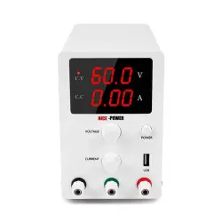Nice Power R-SPS605 60V 5A DC Regulated Power Supply Precision Digital Adjustable Switching USB Interface Power Source-0-منبع تغذیه نایس پاور مدل NICE POWER R-SPS605