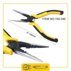 RDEER 100-346 pliers 6 INCH-0-دم باریک آردیر مدل RDEER 100-346 سایز 6 اینچ