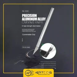 RELIFE RL-101E PEN KNIFE SET-0-کاتر قلمی ریلایف مدل RELIFE RL-101E همراه با 6 عدد تیغ یدک