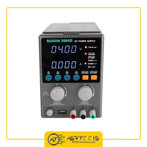 SUGON 3005D CNC DC POWER SUPPLY STABLE CONSTANT INTELLIGENT OVERCURRENT PROTECTION LAB POWER SUPPLY-0-منبع تغذیه سوگون مدل SUGON 3005D