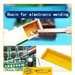 Solder Rosin Flux Soldering Repair Welding Rosin for Electronic Soldering Iron Repair Carton Rosin Soldering Flux-0-فلکس جامد رزین لحیم کاری
