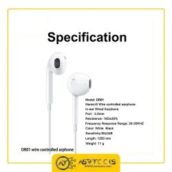 هندزفری دنمن مدل DENMEN DR01 ASRTOOLS