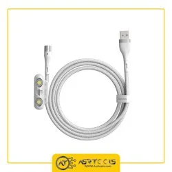 کابل تبدیل USB به USB-C/microUSB-لایتنینگ باسئوس مدل Baseus CA1T3-AG1 طول 1 متر asrtools
