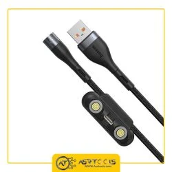 کابل تبدیل USB به USB-C/microUSB-لایتنینگ باسئوس مدل Baseus CA1T3-AG1 طول 1 متر asrtools