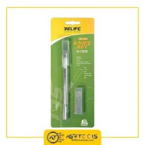 کاتر قلمی ریلایف مدل RELIFE RL-101E همراه با 6 عدد تیغ یدک