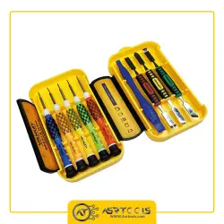 ست پیچ گوشتی یاکسون مدل YAXUN YX-6029D مجموعه 10 عددی