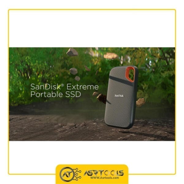 اس اس دی اکسترنال سن دیسک مدل SanDisk Extreme E61 ظرفیت 500 گیگابایت asrtools