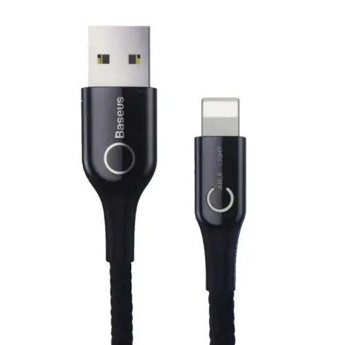 کابل تبدیل USB به لایتنینگ باسئوس مدل Baseus C-Shaped طول 1 متر asrtools