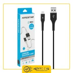 کابل تبدیل USB به microUSB کینگ استار مدل KINGSTAR K65A طول 1.2 متر ASRTOOLS