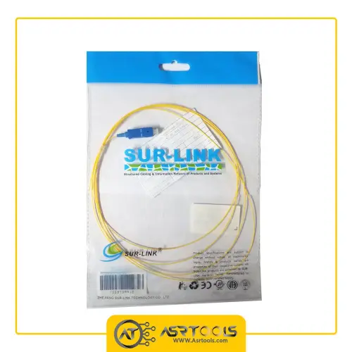 پیگتیل فیبر نوری سرلینک مدل SUR LINK SC ASRTOOLS