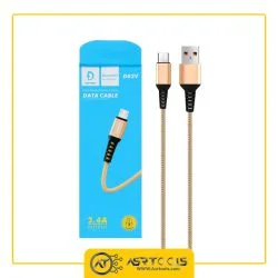 کابل تبدیل USB به microUSB دنمن مدل DENMEN D02V طول 1 متر asrtools