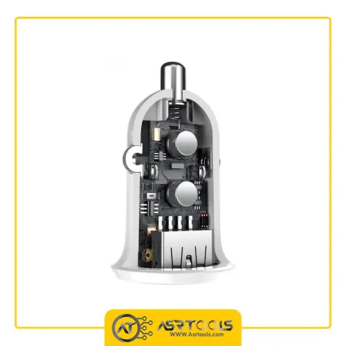 شارژر فندکی باسئوس مدل Baseus Grain Pro asrtools