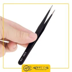 anti static tweezers six piece sets ESD-6-0-مجموعه 6 عددی پنس آنتی استاتیک مدل ESD-6