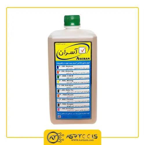 aseran-p-300 SMD-flux-1lit-GREEN-0-مایع فلاکس آسران مدل ASERAN P-300-SMD درب سبز حجم 1 لیتر