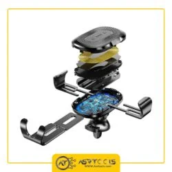 پایه نگهدارنده و شارژر بی سیم گوشی موبایل باسئوس مدل Baseus WXYL-01 asrtools