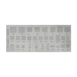 bga-stencil-universal-33-0-شابلون همه کاره مدل Universal BGA stencil 33