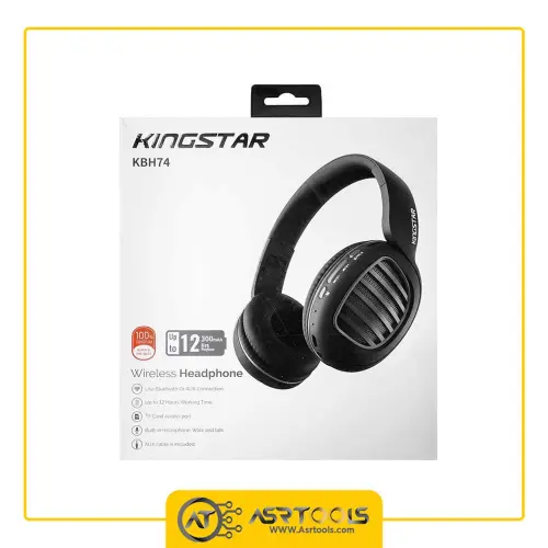 هدفون بی سیم کینگ استار مدل KINGSTAR KBH74 ASRTOOLS