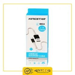 کابل تبدیل USB به microUSB کینگ استار مدل KINGSTAR K65A طول 1.2 متر ASRTOOLS