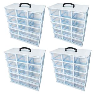 toolbox-15-drawers-ghanad-plast-c05 4pcs-0-جعبه ابزار 15 کشو قناد پلاست مدل C05 کارتن 4 عددی