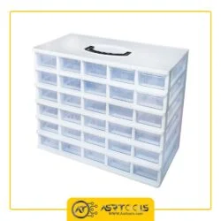 toolbox-30-drawers-ghanad-plast-a06-0-جعبه ابزار 30 کشو قناد پلاست مدل A06