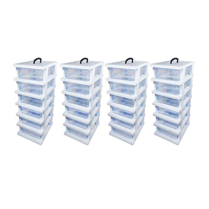 toolbox-6-drawers-ghanad-plast-e06 4PCS-0-جعبه ابزار 6 کشو قناد پلاست مدل E06 کارتن 4 عددی