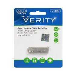 فلش مموری وریتی مدل VERITY AV809 ظرفیت 32 گیگابایت ASRTOOLS