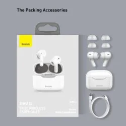 هندزفری بلوتوثی باسئوس مدل Baseus SIMU S1 ASRTOOLS