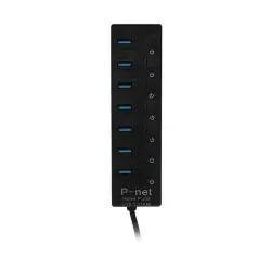 هاب 7 پورتUSB3.0 پی-نت مدل P-219 asrtools