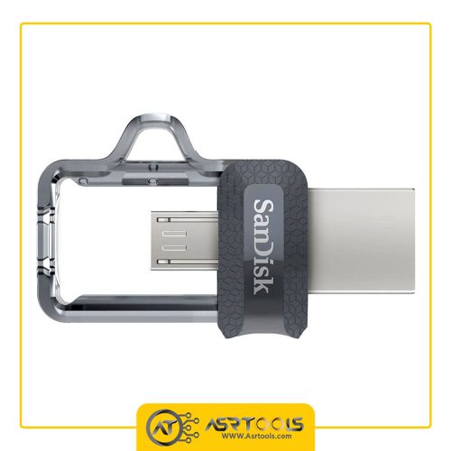 فلش مموری سن دیسک مدل SanDisk Ultra Dual Drive M3.0 ظرفیت 16 گیگابایت asrtools
