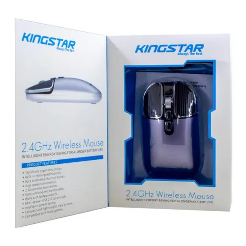 ماوس بی سیم کینگ استار مدل KINGSTAR KM375W ASRTOOLS