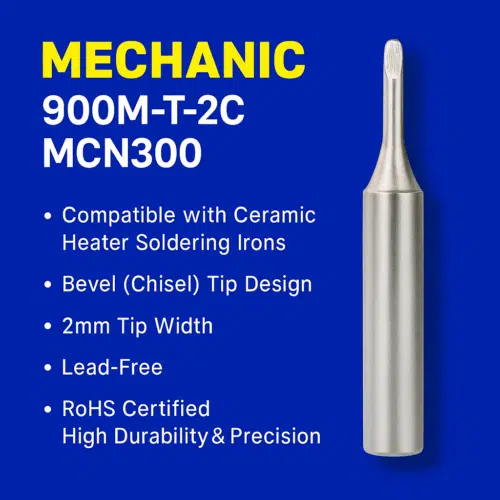 نوک هویه ماتیکی مکانیک مدل Mechanic 900M-T-2C MCN300