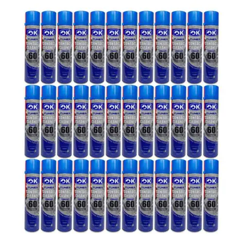 ok-tuner-contact-cleaner-60-high-quality-36-pcs-0-اسپری چرب قدرتمند اوکی مدل OK TUNER 60 کارتن 36 عددی