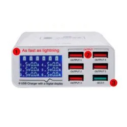 شارژر رومیزی سانشاین مدل Sunshine SS-304Q - تصویر 2