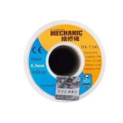 سیم لحیم مکانیک 150 گرم مدل Mechanic HX-T100 0.3 عصرتولز